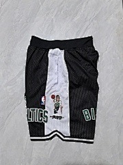 Boston Celtics NBA Ultra Game Mesh At The Knee Basketball Black/White Shorts - Limited Shorts | NBA Shorts Boston Celtics NBA Ultra Game Mesh At The Knee Basketball Black/White Shorts - Limited Shorts | NBA Shorts